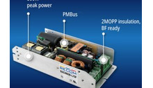 12V or 48V mains power supply delivers peaks of 800W